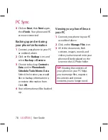 Preview for 80 page of LG GT500 User Manual