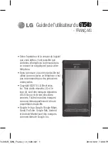 Предварительный просмотр 103 страницы LG GT540 Quick Reference Manual