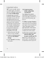 Предварительный просмотр 316 страницы LG GT540 Quick Reference Manual