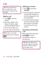 Preview for 23 page of LG GT540G User Manual