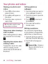 Preview for 45 page of LG GT540G User Manual