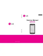 Preview for 1 page of LG GT810h Service Manual