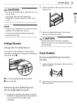 Предварительный просмотр 19 страницы LG GTF312SSBN Owner'S Manual