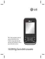 Предварительный просмотр 3 страницы LG GU285g User Manual