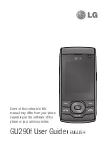 Preview for 3 page of LG GU290f User Manual