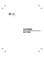 Preview for 5 page of LG GU292 User Manual