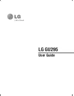 Preview for 5 page of LG GU295 User Manual