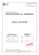 LG GVH282PAB Manual preview