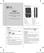 Preview for 149 page of LG GW305 User Manual