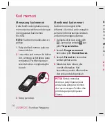 Предварительный просмотр 100 страницы LG GW525 User Manual