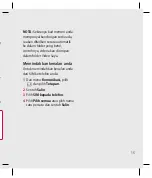 Предварительный просмотр 101 страницы LG GW525 User Manual