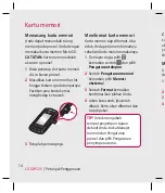 Предварительный просмотр 204 страницы LG GW525 User Manual