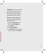 Предварительный просмотр 205 страницы LG GW525 User Manual