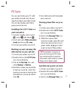 Предварительный просмотр 365 страницы LG GW525 User Manual