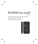 Preview for 97 page of LG GW550 User Manual