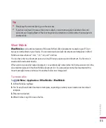 Предварительный просмотр 111 страницы LG GW600 User Manual