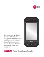 Preview for 3 page of LG GW620 User Manual