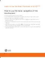 Preview for 8 page of LG GW825-QSG IQ Quick Start Manual