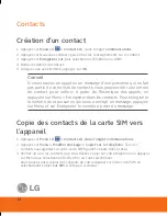 Preview for 42 page of LG GW825-QSG IQ Quick Start Manual