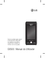 Preview for 3 page of LG GX500 User Manual