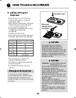 Предварительный просмотр 14 страницы LG GZ-115WH Owner'S Manual