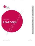 LG H500f User Manual preview