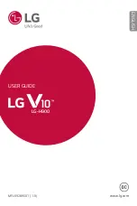 LG H900 User Manual preview