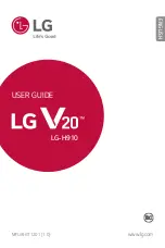 Preview for 1 page of LG H910 User Manual