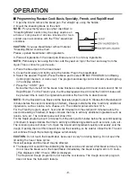 Preview for 9 page of LG HB-1001CJ Instructions & Cooking Manual