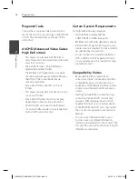 Предварительный просмотр 12 страницы LG HB405SU Owner'S Manual