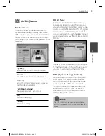 Preview for 31 page of LG HB405SU Owner'S Manual