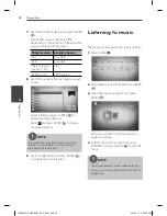 Предварительный просмотр 50 страницы LG HB405SU Owner'S Manual