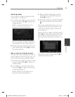 Preview for 63 page of LG HB405SU Owner'S Manual