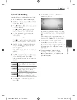 Preview for 49 page of LG HB44A Owner'S Manual