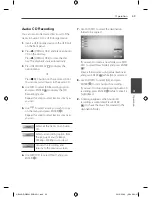 Preview for 49 page of LG HB44C Owner'S Manual