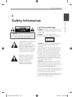 Preview for 3 page of LG HB45E Owner'S Manual