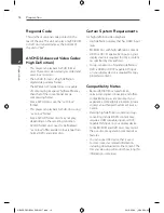 Предварительный просмотр 12 страницы LG HB45E Owner'S Manual