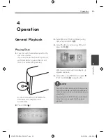 Предварительный просмотр 33 страницы LG HB45E Owner'S Manual