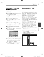 Предварительный просмотр 41 страницы LG HB45E Owner'S Manual