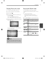 Предварительный просмотр 51 страницы LG HB45E Owner'S Manual