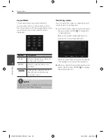 Предварительный просмотр 62 страницы LG HB45E Owner'S Manual