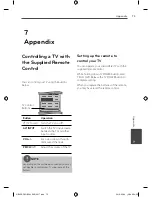 Предварительный просмотр 73 страницы LG HB45E Owner'S Manual