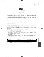 Предварительный просмотр 87 страницы LG HB45E Owner'S Manual