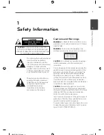 Предварительный просмотр 3 страницы LG HB45R Owner'S Manual