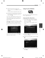 Предварительный просмотр 57 страницы LG HB45R Owner'S Manual