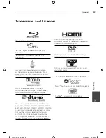 Предварительный просмотр 69 страницы LG HB45R Owner'S Manual