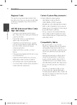 Предварительный просмотр 12 страницы LG HB600 Owner'S Manual