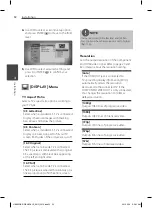 Предварительный просмотр 32 страницы LG HB600 Owner'S Manual