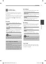 Предварительный просмотр 35 страницы LG HB600 Owner'S Manual