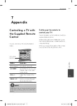 Предварительный просмотр 77 страницы LG HB600 Owner'S Manual